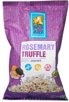 PopArt Gourmet Popcorn Rosemary Truffle