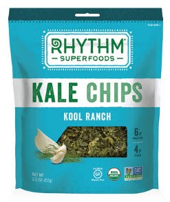 Rhythm Superfoods Kale Chips Kool Ranch