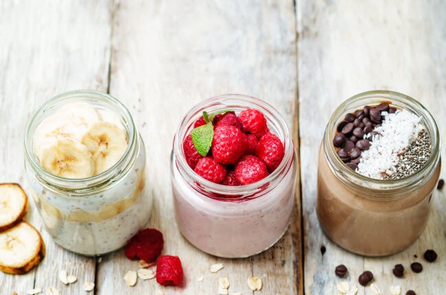 Overnight oats as a better back to school breakfast
