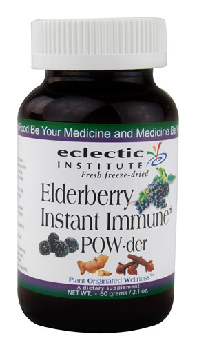 Eclectic Institute Elderberry Instant Immune Powder | Vitacost.com/Blog