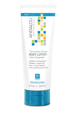 Andalou Naturals  Body Lotion Energizing Clementine Ginger | Vitacost.com/blog
