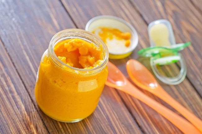 Butternut Squash Puree for Baby  Butternut Squash Puree Baby Food in Glass Jar | Vitacost.com/blog