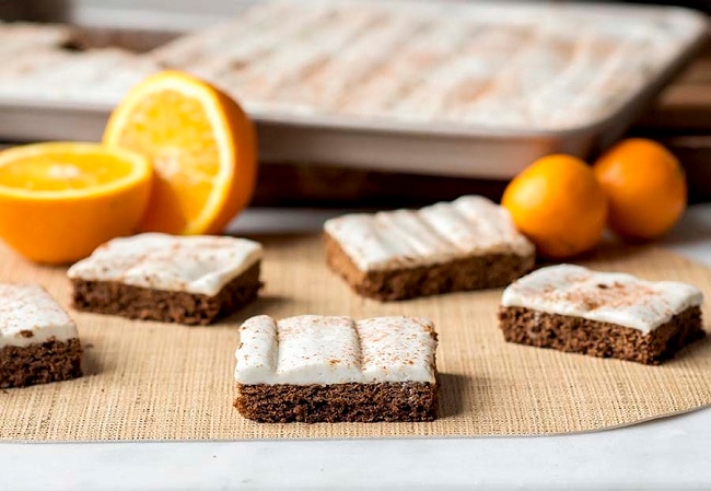 gluten free gingerbread sheet