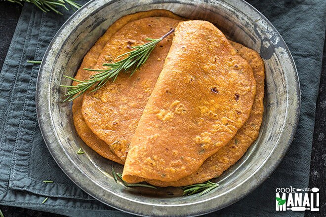 Homemade Sweet Potato Flatbread Wrap Recipe | Vitacost.com/Blog