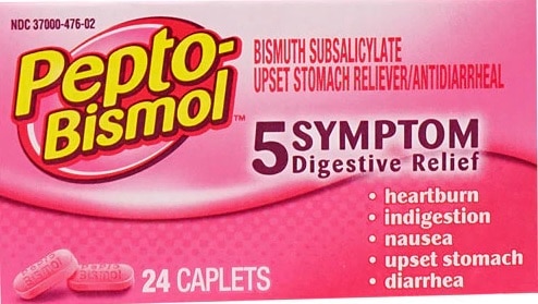 Pepto-Bismol 5 Symptom Digestive Relief | Vitacost.com/Blog