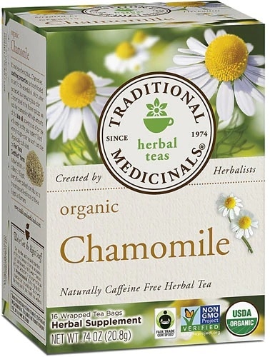 Traditional Medicinals Herbal Organic Chamomile Tea | Vitacost.com/Blog