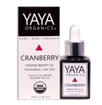 YAYA Organics Cranberry Organic Beauty Oil | Vitacost.com/blog