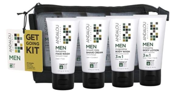 Andalou Naturals MEN Get Going Kit | Vitacost.com/Blog
