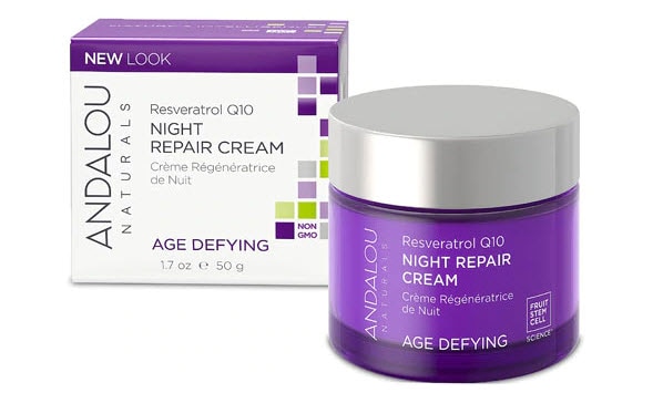 Andalou Naturals Resveratrol Q10 Night Repair Cream  | Vitacost.com/blog