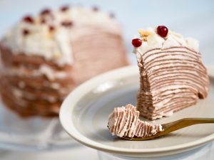Homemade Gluten-Free Crepe Layer Cake | Vitacost.com/Blog