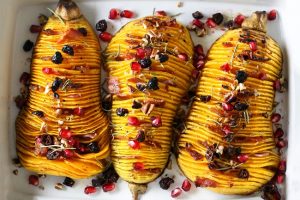 Homemade Hasselback Butternut Squash | Vitacost.com/Blog