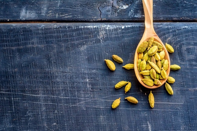 Whole Cardamom Seeds on Spoon | Vitacost.com/Blog