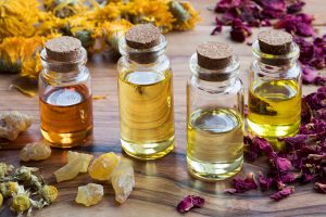 Homemade Essential Oil Perfume in Glass Bottles | Vitacost.com/Blog