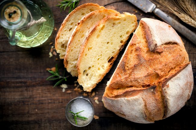 Easy, Keto Diet-Friendly Bread Fresh Sliced Bread Next to Oil | Vitacost Blog