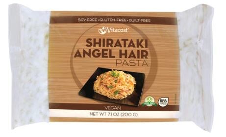 Keto Diet Plan: Top 10 Keto Foods at Vitacost Vitacost Shirataki Angel Hair Pasta | Vitacost.com/Blog