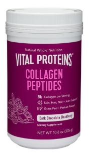 Vital Proteins Dark Chocolate & Blackberry Collagen Peptides | Vitacost.com/Blog