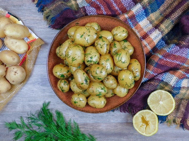 Boiled Dill and Parsley Potatoes Homemade Vegan Lemon, Dill and Parsley Potatoes | Vitacost.com/Blog
