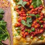 Homemade Indian-Inspired Vegan Flatbread Pizza | Vitacost.com/Blog