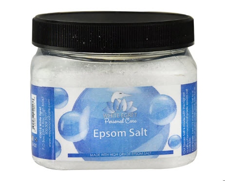 White Egret Personal Care Epsom Salt Unscented | Vitacost.com/blog