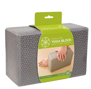 How to Do Yoga at Home For Beginners & Beyond Gaiam Foam Yoga Block | Vitacost.com/Blog