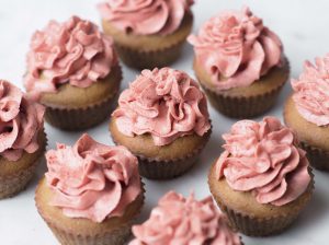 Gluten-Free Cupcakes with Strawberry Frosting | Vitacost.com/blog