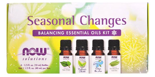 NOW Foods Seasonal Changes Balancing Essential Oils Kit NOW Foods Seasonal Changes Balancing Essential Oils Kit | Vitacost.com/blog