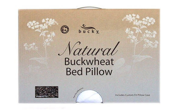 Bucky Buckwheat Hull Bed Pillow | Vitacost.com/blog