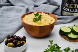 Homemade Keto Cauliflower Hummus with Collagen | Vitacost.com/Blog