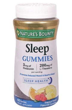 Nature's Bounty Sleep Gummies Tropical Punch | Vitacost.com/blog