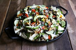 Homemade Paleo Nachos with Dairy-Free Cheese & Sour Cream Recipe | Vitacost.com/Blog