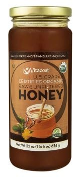 Vitacost Certified Organic Raw & Unfiltered Honey | Vitacost.com/Blog