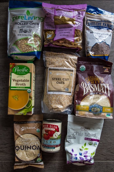 Assortment of 10 Pressure Cooker Staples for Healthy Pressure Cooker Meals | Vitacost.com/blog