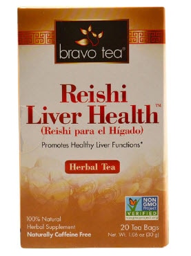 Bravo Tea Reishi Liver Health™ Herbal Tea | Vitacost.com/blog