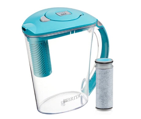 Brita Rapids Stream 10 Cup Pitcher - Lake Blue | Vitacost.com/blog