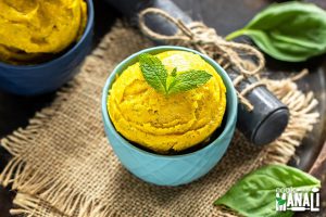 Homemade Vegan Mango-Basil Sorbet | Vitacost.com/Blog