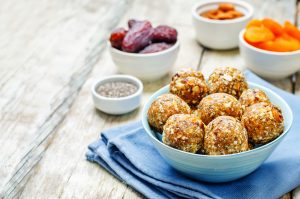 Close Up of Fruit and Seed Energy Balls | Vitacost Blog