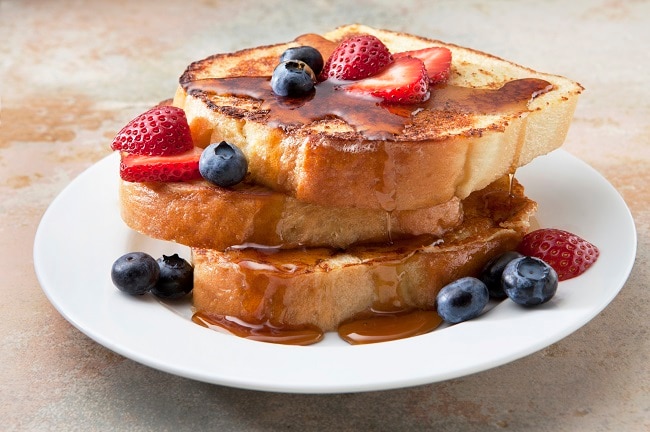 Homemade Maca French Toast with Berries | Vitacost.com/Blog