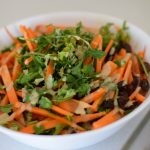 Homemade Shredded Carrot Raisin Salad with Turmeric Dressing | Vitacost.com/Blog