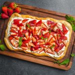 Dessert Pizza with Collagen Cream Cheese and Strawberries | Vitacost.com/blog