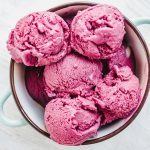 Beet Ice Cream Scoops in Bowl | Vitacost.com/blog