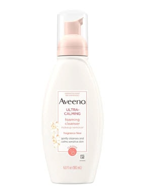 Aveeno Ultra Calming Foaming Cleanser | Vitacost.com/blog
