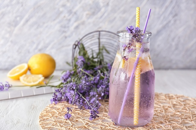 Lavender Lemonade in Glass Jar | Vitacost.com/blog