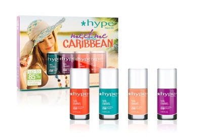 Hype Fast-Drying Nail Polish Collection Meet Me at the Caribbean | Vitacost.com/blog