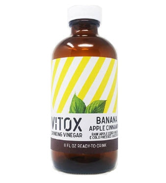 Vitox Drinking Vinegar Ready-To-Drink Banana Apple Cinnamon | Vitacost.com/blog