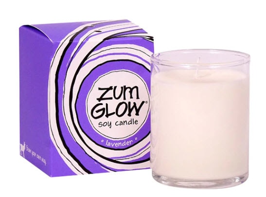Zum Glow® Votive Aromatherapy Soy Candle Lavender | Vitacost.com/blog