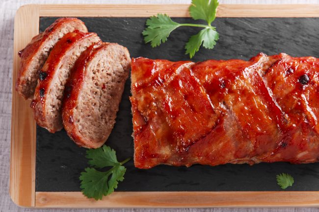 Meatloaf Wrapped in Weaved Bacon | Vitacost Blog