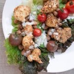 Homemade Crispy Cauliflower Lettuce Wraps with Soy Yogurt Sauce | Vitacost.com/Blog