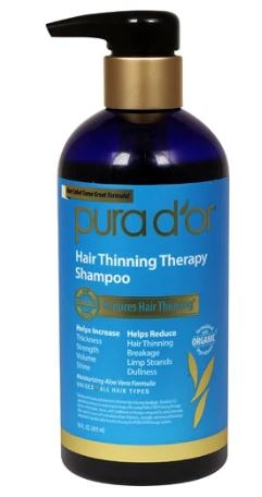 Pura D'or Hair Thinning Therapy Shampoo | Vitacost.com/Blog