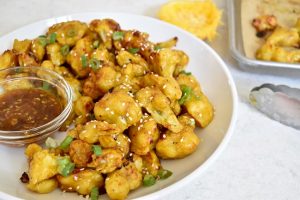 Homemade Roasted Orange Cauliflower Bites | Vitacost.com/Blog
