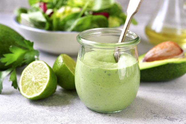 Creamy Green Dressing in Jar | Vitacost Blog